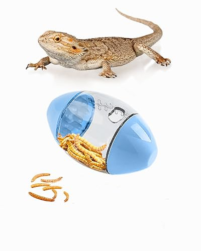 Lizard Feeder Toys Bearded Dragon Enrichment Toy Ball Reptile Accessories