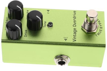 ibasenice Compact Mini Guitar Guitar Effects Pedal Fuzz Pedal for Delay Effects Overload