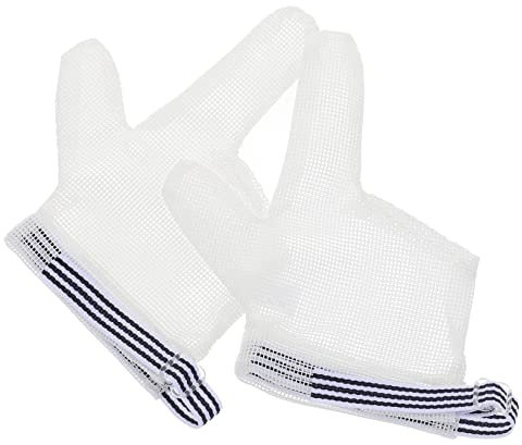 ifundom Finger Saug Stop Handschuhe Atmungsaktiv Daumenlutschenschutz Für Kleinkinder Schnelltrocknendes Gewebe Verstellbare Manschetten Hautfreundlich Für Babyspiel