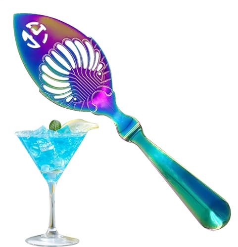 Absente Spoon, Wormwood Spoon, Hollow Design Spoon, Absinthe Fountain Spoon, Slotted Serving Spoon, Stainless Steel Absinthe Spoon, Wormwood Serving Spoon, Slotted Spoon for Absinthe