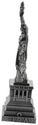 HOOTNEE Metal Freiheitsstatue Dekofigur Aus Leichte Handgefertigte Modellstatue Als Vielseitige Souvenir Tischdekoration Für Zuhause Und Büro