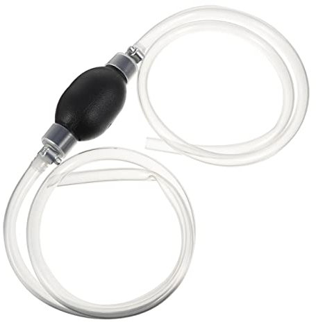 HORIALENCE Bomba Manual de Transferencia de para Coche Sifón de Aceite Manguera Resistente Herramienta Portátil para Vehículos 1 de Usar