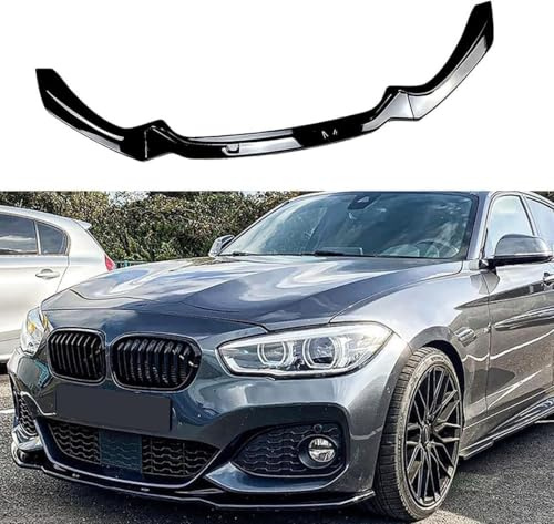 TYUMGXIAO Auto Frontspoiler für BMW 1 Series F20 F21 M-Pack 118i 120i 2015-2019, Antikollision Frontlippe Frontspoiler Frontstoßstange Lip Splitter Zubehör