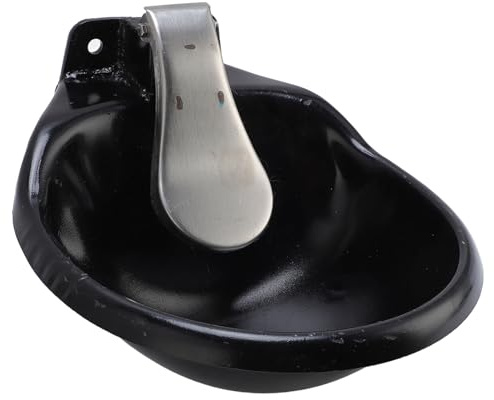 SIXRUN Abreuvoir Automatique pour Bétail, Fontaine d'eau Potable de Grande capacité en Acier épaissi Durable pour Le Bétail pour la Ferme