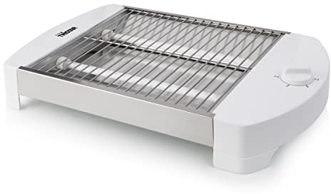 Tristar BR-2400 Tostapane Piatto con Timer, 400 Watt, Bianco