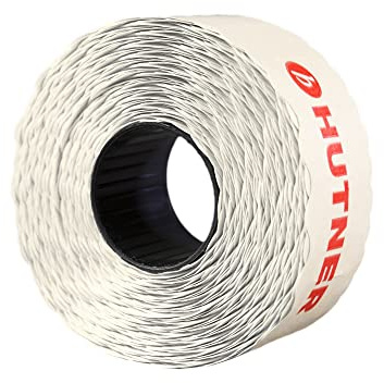10 Rollen Preisetiketten 26x16 weiss Tiefkühl | 11.000 Etiketten | Preisauszeichner Etiketten | Auszeichner Etiketten | HUTNER