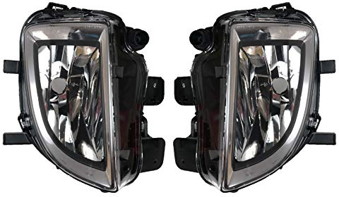 HZ-DESIGN Nebelscheinwerfer NSW links rechts Set Nebelleuchte Nebellampe kompatibel mit Golf 6 GTI GTD