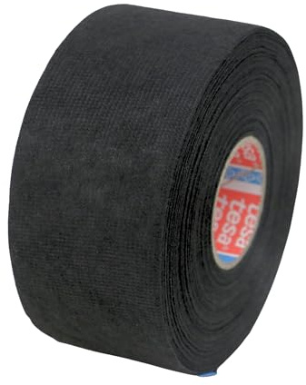 tesa Low Gloss Gaffer-Style Klebeband (51608): 2 in. x 27.3 yds. (Schwarz)