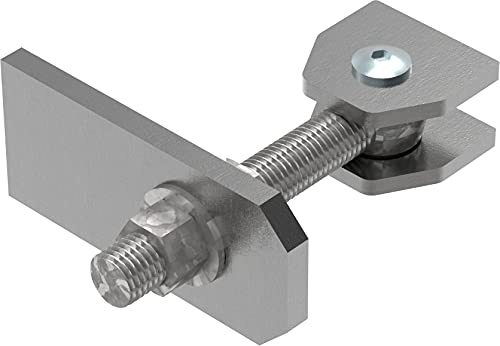 Fenau - Torband M24 / Halterung verstellbar mit Langlochlasche - Stahl S235JR, roh - Tragkraft pro Paar: 200 kg