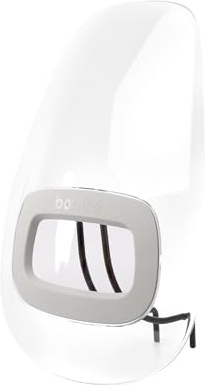 BOBIKE 8015600002 - Windschutzscheibe GO kompatibel mit Ihrem Bobike GO MINI Fahrradkindervordersitz für Fahrräder in Farbe Vanille Cup Cake