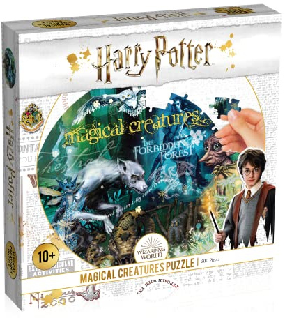 Winning Moves Puzzle (500 Teile) Harry Potter Magical Creatures Harry Potter Fanartikel Alter 10+