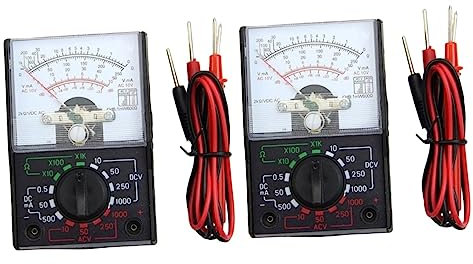 iplusmile 2stücke Digital Multimeter Für Präzise Spannungsmessungen Tragbares Messgerät Elektrischen Schaltungen Und Praktisch Für Hobbyelektriker Und