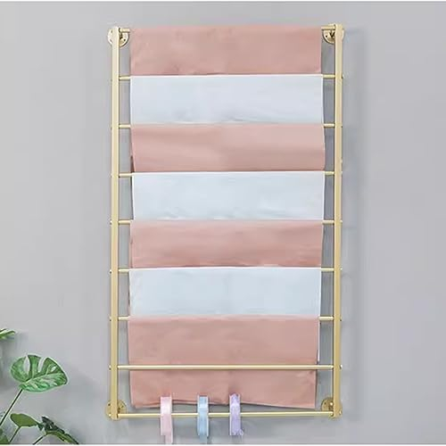 Schalhalter Aufhänger, für Bänder, Blumen-Geschenkpapier, Seidenschal, Schal, Hosen, Wandmontierte Metall-aufbewahrungsorganisatoren, für Bekleidungsgeschäft/Familie