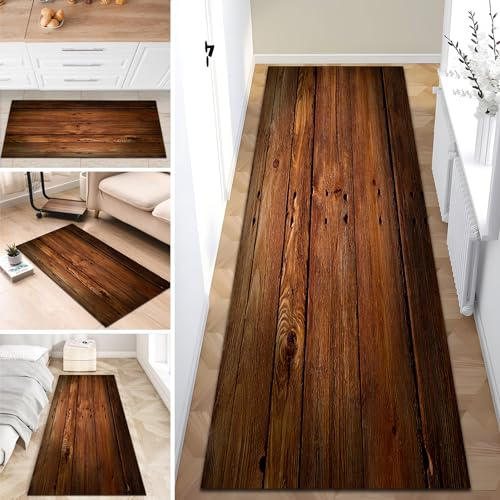 WBRSybUK Teppichläufer für Flure, Breite 60 cm, 70 cm, 80 cm, extra Lange, schmale Teppiche, schmaler Läuferteppich für Küche, Flur, Treppe, für Korridor, Eingangsbereich, Schlafzimmer