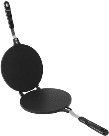 Macchina per Coni per Cialde Gelato, Padella in Lega Antiaderente, Apparecchio a Riscaldamento Rapido per Uso Domestico, Ideale per Preparare Coni e Ciotole Croccanti, per Chef