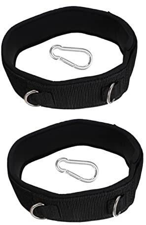 HONMEET 2stücke Pack Fitness Oberschenkelbänder Oberschenkel Krafttrainer Trainingsgürtel Für Beinstrecken Beincurls Beinformung Leicht Kompakt