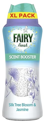 Fairy In-Wash Scent Booster 495g, Silk Tree Blossom & Jasmine, Mild Freshness That Lasts