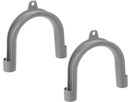 Alipis 2pcs Washing Machine Hook u Shape Drain Hose Support Bracket for Secure Pipe Positioning and Garden Hose Control