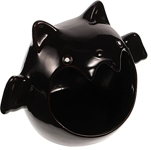 Garneck Keramik Hamster Haus Fledermaus Form Kühlung Versteck Schlaf Nest Für Hamster Meerschweinchen Chinchilla Tierkäfig