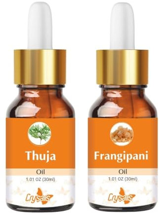 Crysalis Oil Bundles -Thuja (Thuja Occidentalis L.) 30ml & Frangipani Oil (Plumeria) 30ml