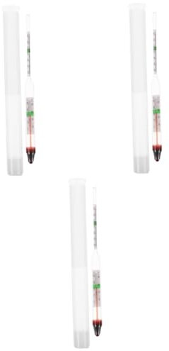 Kisangel 3sätze Aquarium Salzmessgerät Aus Glas Präzises Hydrometer Für Salinitätsmessungen Im Meerwasseraquarium Leicht Und Tragbar Lösung Für Wasserqualitätstests Und Überwachung