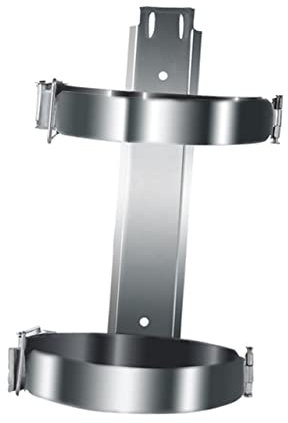 DOITOOL Estante Para Extintores De Pared Soporte Metálico Resistente Para Hogar y Oficina