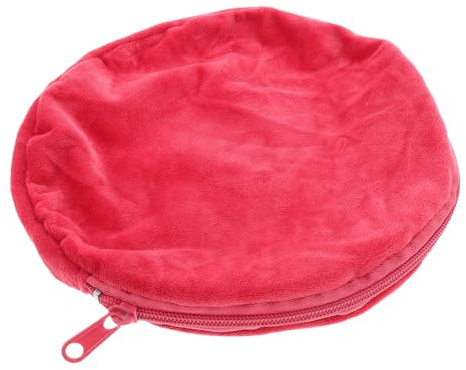 DEARMAMY Copri Bottiglia Acqua Calda in Flanella Morbida Protezione Termica Isolante e Resistente Fodera Rotonda Per Scaldamani Elettrico Accessorio Invernale Riutilizzabile Per Bottiglie