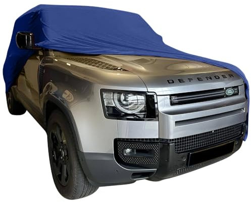 Star Cover Indoor Autoabdeckung kompatibel mit Land Rover Defender 130 (L663) SUPER Soft Stretch