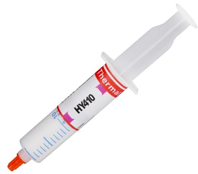 TTS HY410-TU20 Graisse thermique 30 g Blanc Chipset Pâte de silicone pour refroidisseurs de processeur, imprimante, dissipateur thermique et autres appareils
