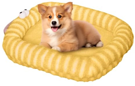 Générique pour Chats | Canapé Doudou Moi pour Chat et Chien Chaud et Confortable | Grande Literie Polaire pour Nuit d'hiver Chiots et Chaton | Décoration Maison pour Intérieur et Extérieur Salon