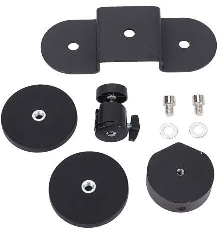 Kit di montaggio magnetico sul tetto per auto satellitare rettangolare, forte adsorbimento, montaggio senza soluzione di continuità portatile per mini
