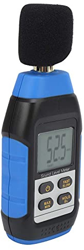 Cocoarm Fonometro Misuratore di Decibel Portatile con Mini Microfono a Condensatore Bluetooth da 30 a 130 DB Retroilluminazione LCD Risoluzione 0,1 DB per Uso Audio Domestico su Strada in Fabbrica