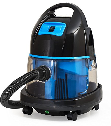 Aspirador con Filtro de Agua 2.400Watt - Aspiradoras en húmedo y en seco (Azul)