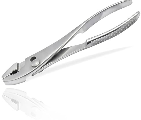 AAProTools Non-marring Stainless Steel Jaw Slip Joint Pliers 8