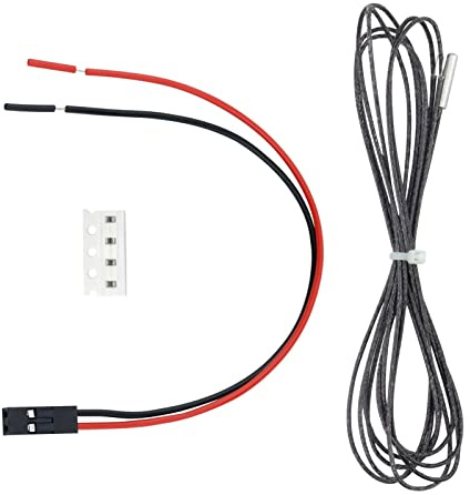 Bis zu 450 C PT1000 Thermistorkartusche Hochtemperatursensor für 3D-Drucker Volcano V6 Heizblock Hotend PEEK PEI Druck