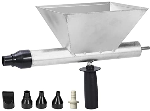 Moageme Pistolet à calfeutrer pour Ciment, Pulvérisateur Ciment, Pistolet à Coulis Ciment avec 5 Buses, pour Joint Mortier, Mur Pierre, Mur Briques, Sols