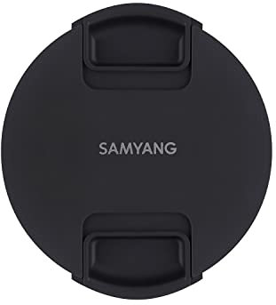 Samyang 82 mm copriobiettivo compatibile con Canon, Nikon, Sony, Sigma – Coperchio protettivo per fotocamera in plastica resistente, protezione perfetta da graffi, sporco