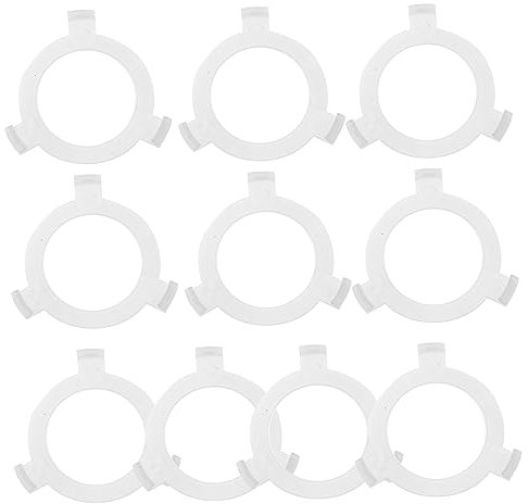 jojofuny 10pcs Bulb Adapter Socket Converter Light Bulb Holder Converter Ring Fit