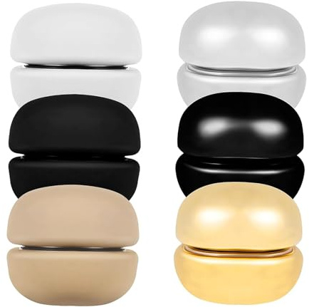 6 Paar Hijab Magnet,Brosche Ausschnitt Verkleinern,Hijab Pins,Broschen Für Kleidung,Ausschnitt Verkleinern Clip,Keine Lochstifte Magnet Broschen,Fur Damen Frauen Kleidung Schals Bluse