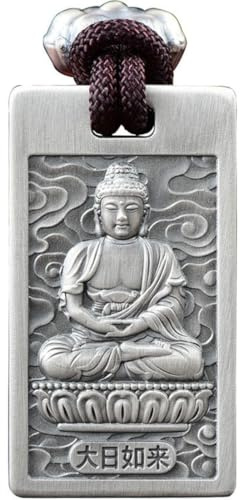 Caiduoduo natal Buddha Anhänger 12 Sternzeichen Schutzgott Halskette Männer Frauen