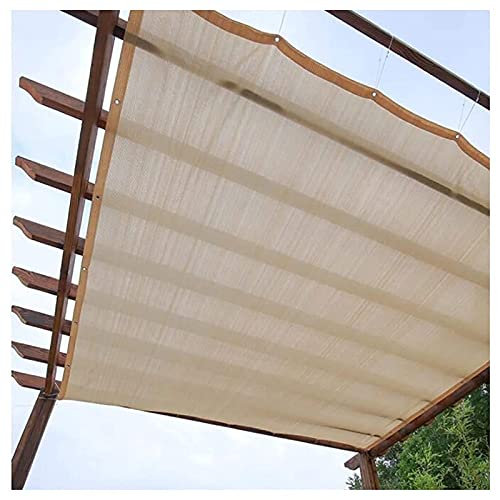 Shade Sail Rectangle 1X1M,2X3M Waterproof Sun Shade Sail Outdoor Canopy Awning Block Patio and Cover,Sand Color 1M,2M,3M,4M), 2 * 4m, 3 * 6m