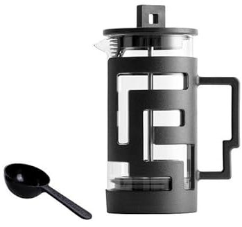 Cafetière à piston française Cafetière Cafetière for café moulu, café infusé à froid et percolateur for préparer un café savoureux, facile à utiliser à la maison, au bureau ou for une infusion en exté