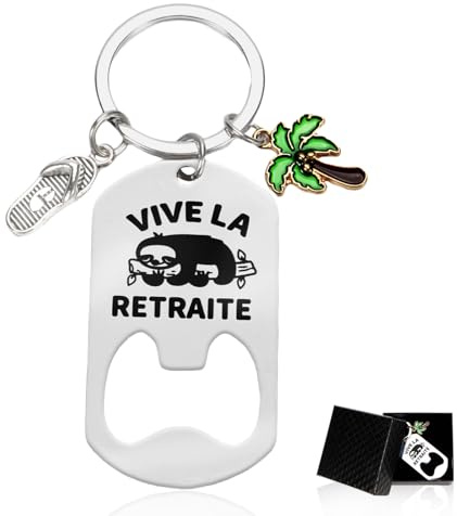 Décapsuleur amusant, Cadeau retraite homme, Cadeau depart retraite humoristique pour papa, grand-père, amis, collègues
