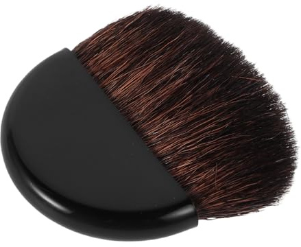 TOYZFRIENDY Brocha de Maquillaje Portátil para Viaje Pincel Pequeño de Nylon para Rubor y Suave para Polvos y Base Herramienta Multifuncional para Aplicación Cómoda y Acabado Natural