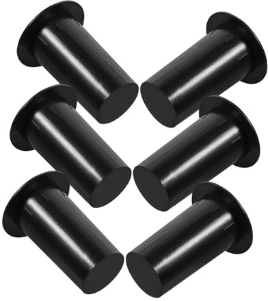 BAZEITFLOW 6 pezzi Supporto Microfono da Tavolo Plastica Base Stabile e Resistente per Microfono Leggero e Portatile Supporto Antiurto Accessorio Professionale per Fissaggio Sicuro