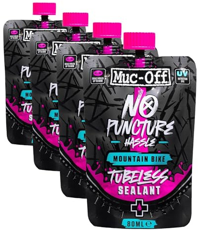 MTB Tubeless Sealant 80ml Pouch (Lot de 4)