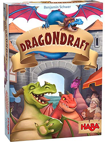 HABA B08NF369HZ 305886 - Dragondraft, Kartenspiel für Kinder ab 8 Jahren, für 44231 Spieler, fördert logisches Denken & Konzentration