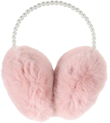 SOIMISS Ear Warmer Lovely Ear Cover: Winter Earmuff Girls Earmuff Plush Kitchen Counter Storage Dining Table Service Workshop Bench Layout Craft Project Setup Wedding Party Display