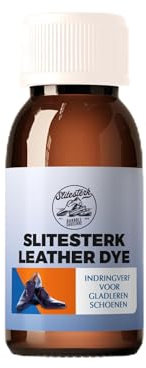 Slitesterk Teinture pénétrante pour cuir lisse - Bordeaux - 100ml
