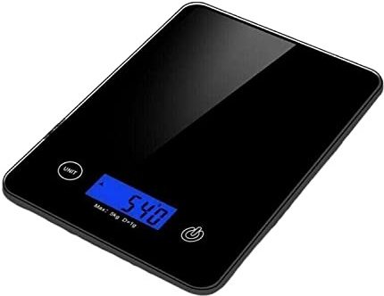 True Face Digital Kitchen Scale 0.1g-500g Grams Weight Smart High Precision Electronic LCD Display Pocket Food Jewelry Weighing Cooking Ultra Slim Design Batteries Included